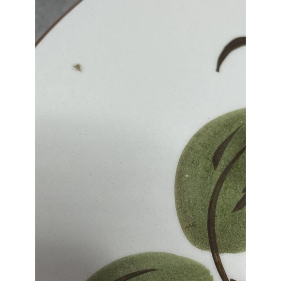 Vintage Mid Century Stangl Orchard Song 10" Tidbit Plate - Picture 4 of 9